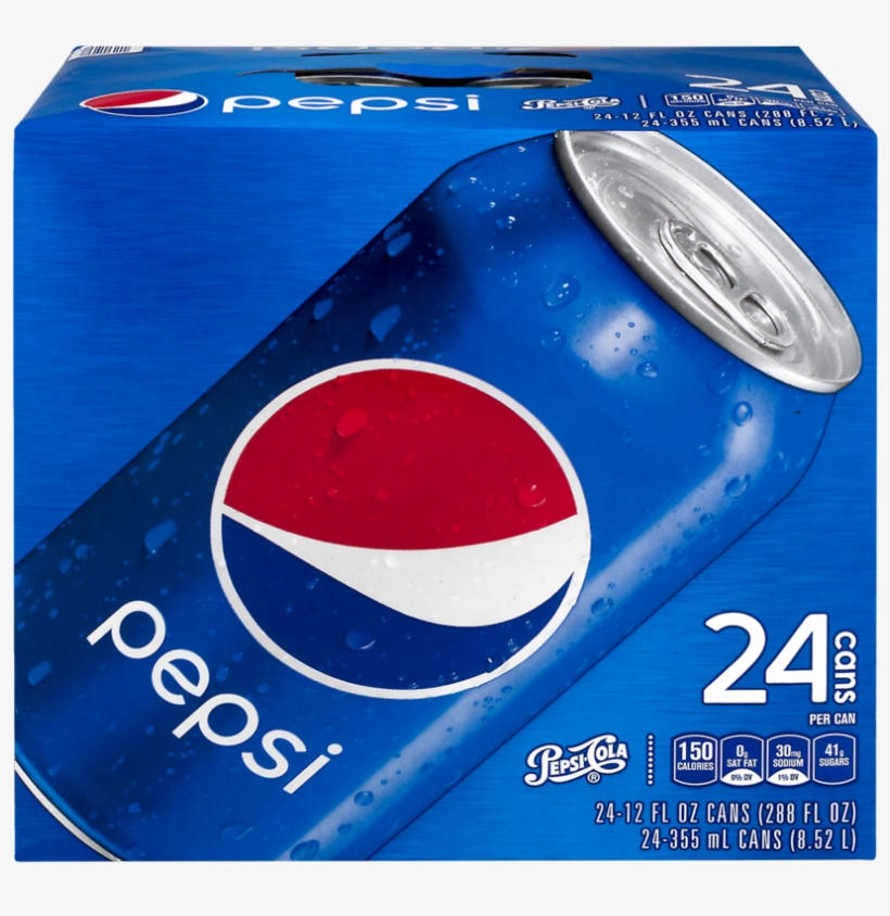 Lueken Village Foods Pepsi Png Cans 20 Oz Pepsi Label - 24 Pack Pepsi Store, transparent png #9096115