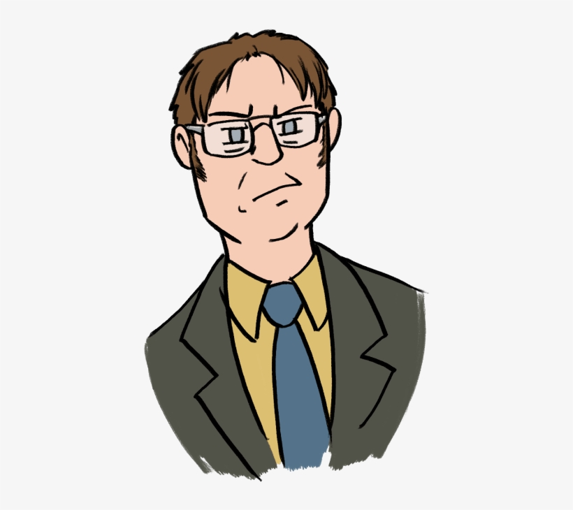 Cartoon Michael Scott, transparent png #9096693