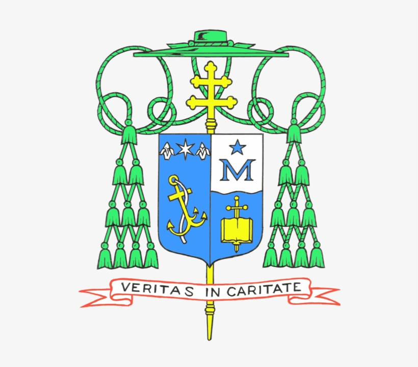 Anc2 - Archbishop Paul Etienne Coat Of Arms, transparent png #9096831