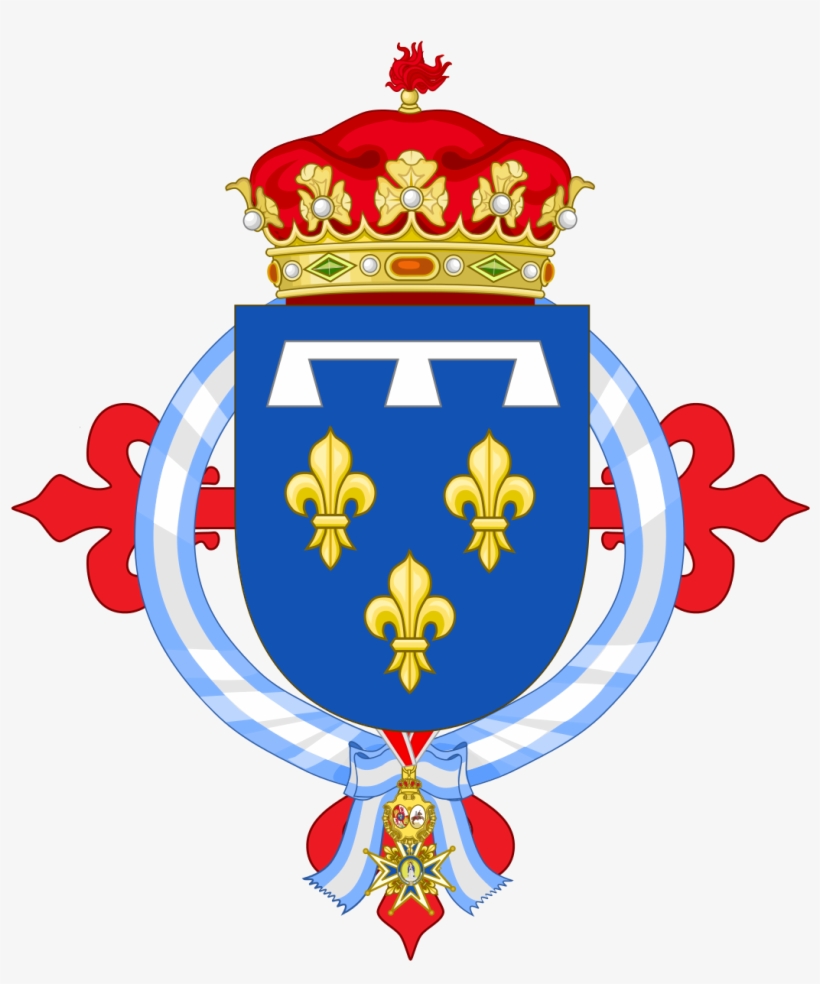 Alvaro Of Orleans, 6th Duke Of Galliera - Duke Of Orleans Coat Of Arms, transparent png #9097033