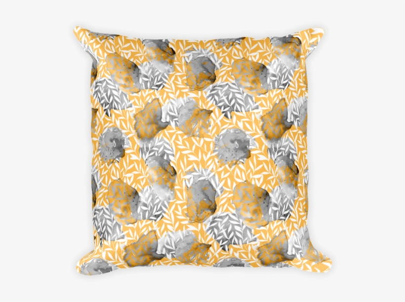 Square Pillow - Cushion, transparent png #9097040