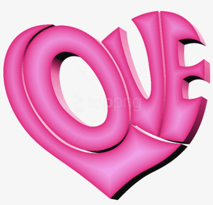 Free Png Download Pink Love Heart Png Images Background - Heart Love Images Png, transparent png #9097069