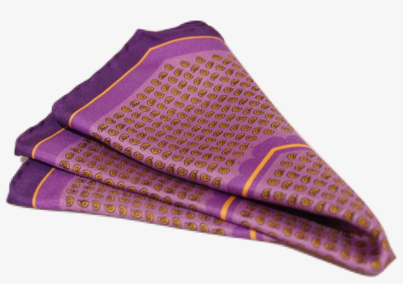 Purple And Yellow Pocket Square - Stitch, transparent png #9097169