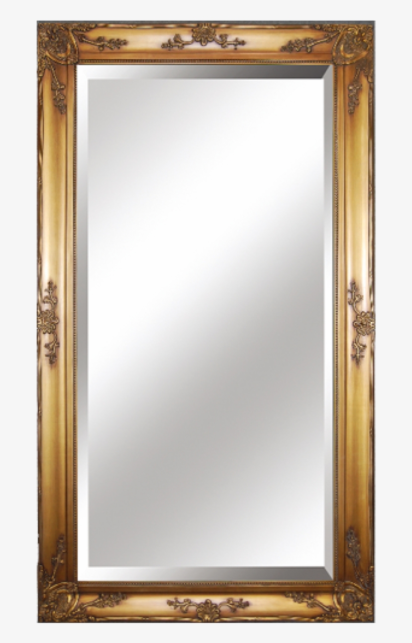Gold Mirror - Mirror, transparent png #9097724