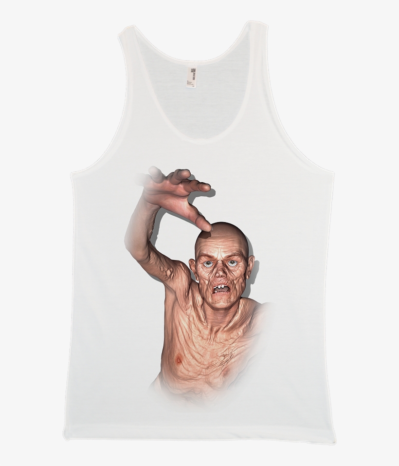 Big Animal Face Zombie Reach Vest Shirts - Active Tank, transparent png #9097727