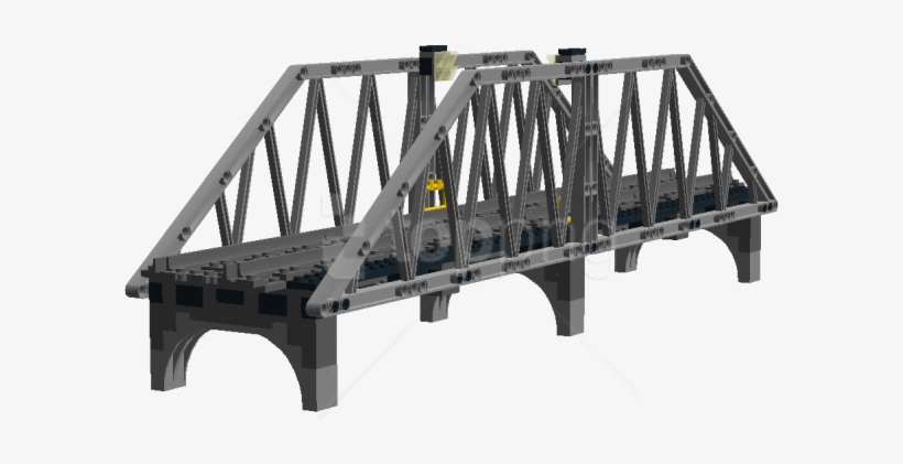 Download Bridge Png Images Background - Train Bridge Png, transparent png #9098727