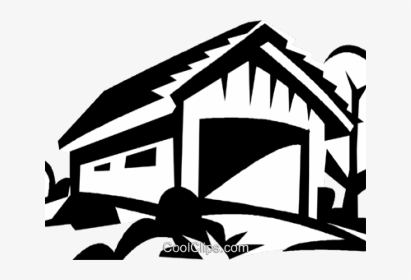 Covered Bridge Cliparts - Covered Bridge Clipart, transparent png #9098840