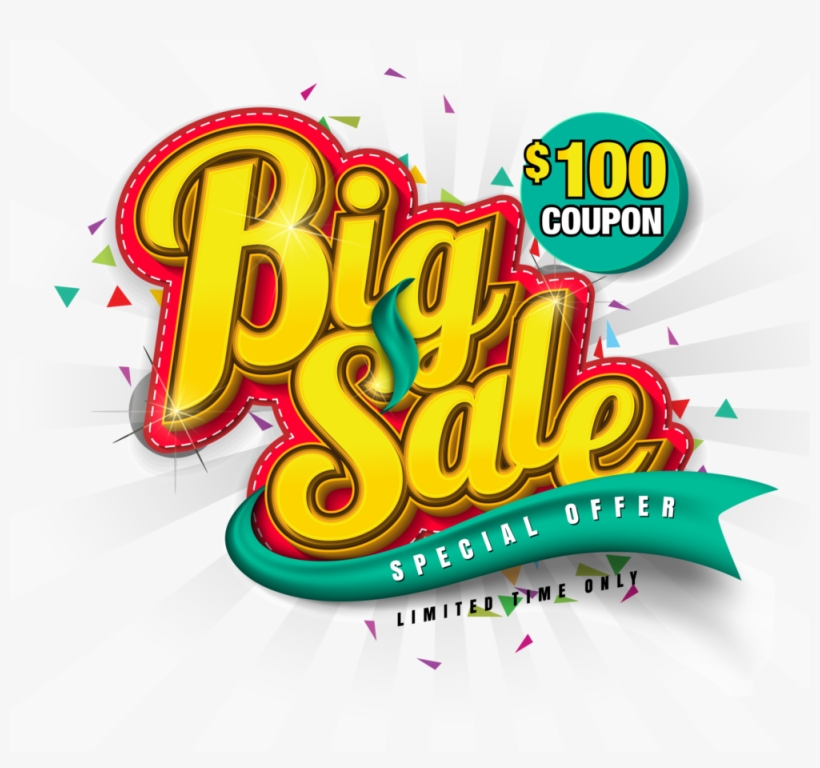 Big Sale-01 - Graphic Design, transparent png #9099045