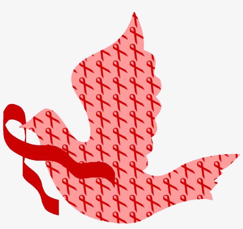 Dove Of Hope - Awareness Ribbon, transparent png #9099589