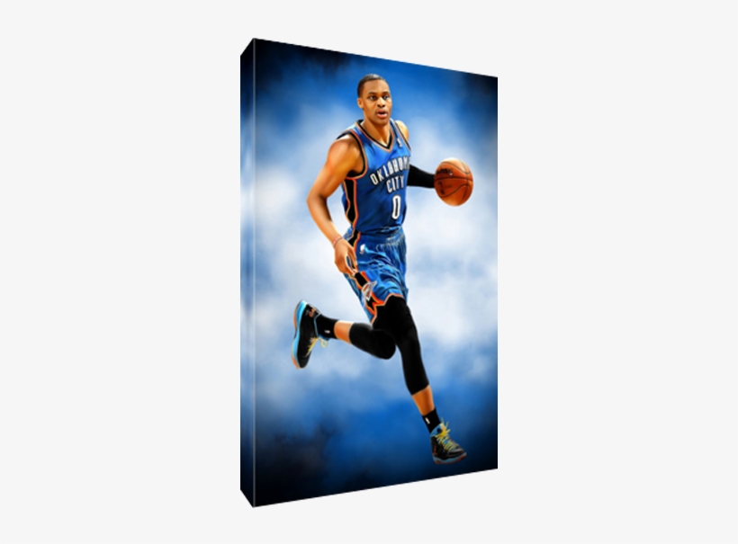 Details About Oklahoma City Thunder Russell Westbrook - Basketball Moves, transparent png #9099678