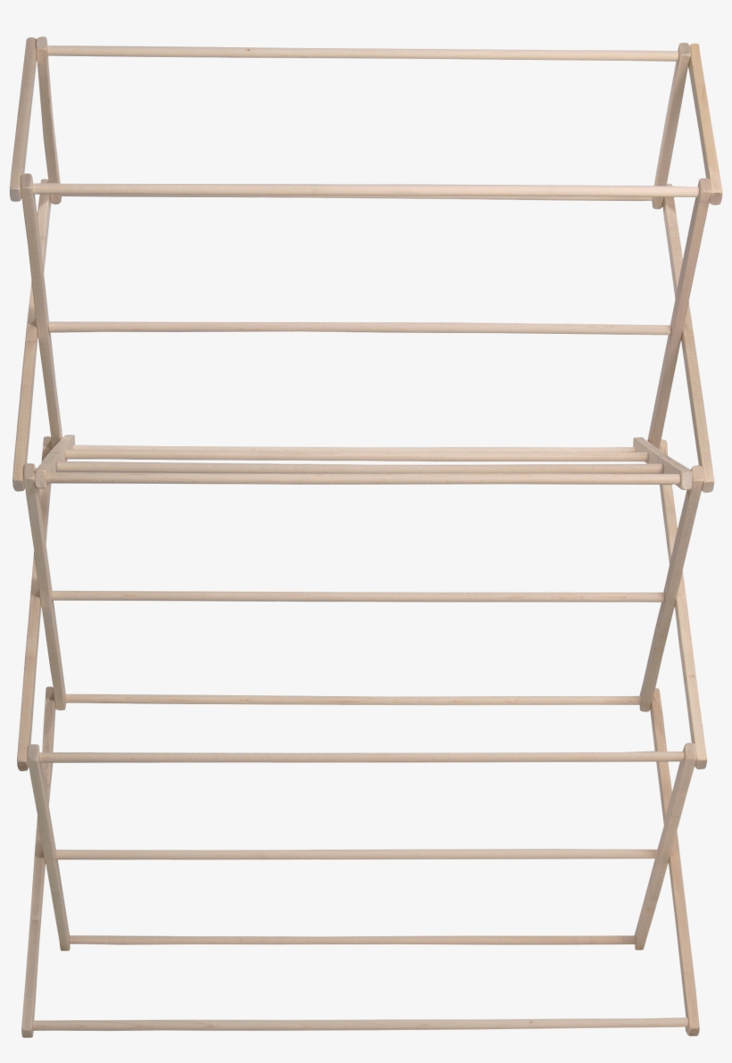 Pennsylvania Woodworks 2x Large Wooden Clothes Drying - Shelf, transparent png #9099878