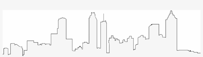 Build - Decorate - Renovate - Atlanta City Skyline Black, transparent png #910032