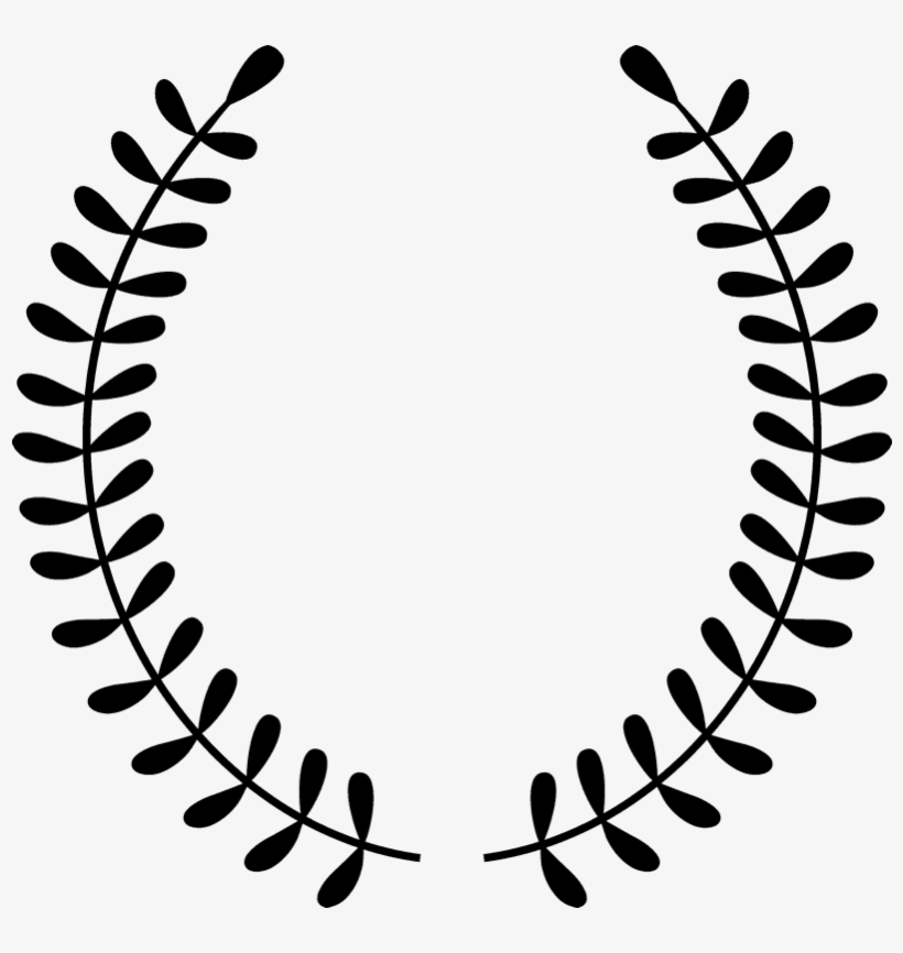 Open Laurel Wreath Design Rubber Stamp - Willy And Sons Corporation, transparent png #910063