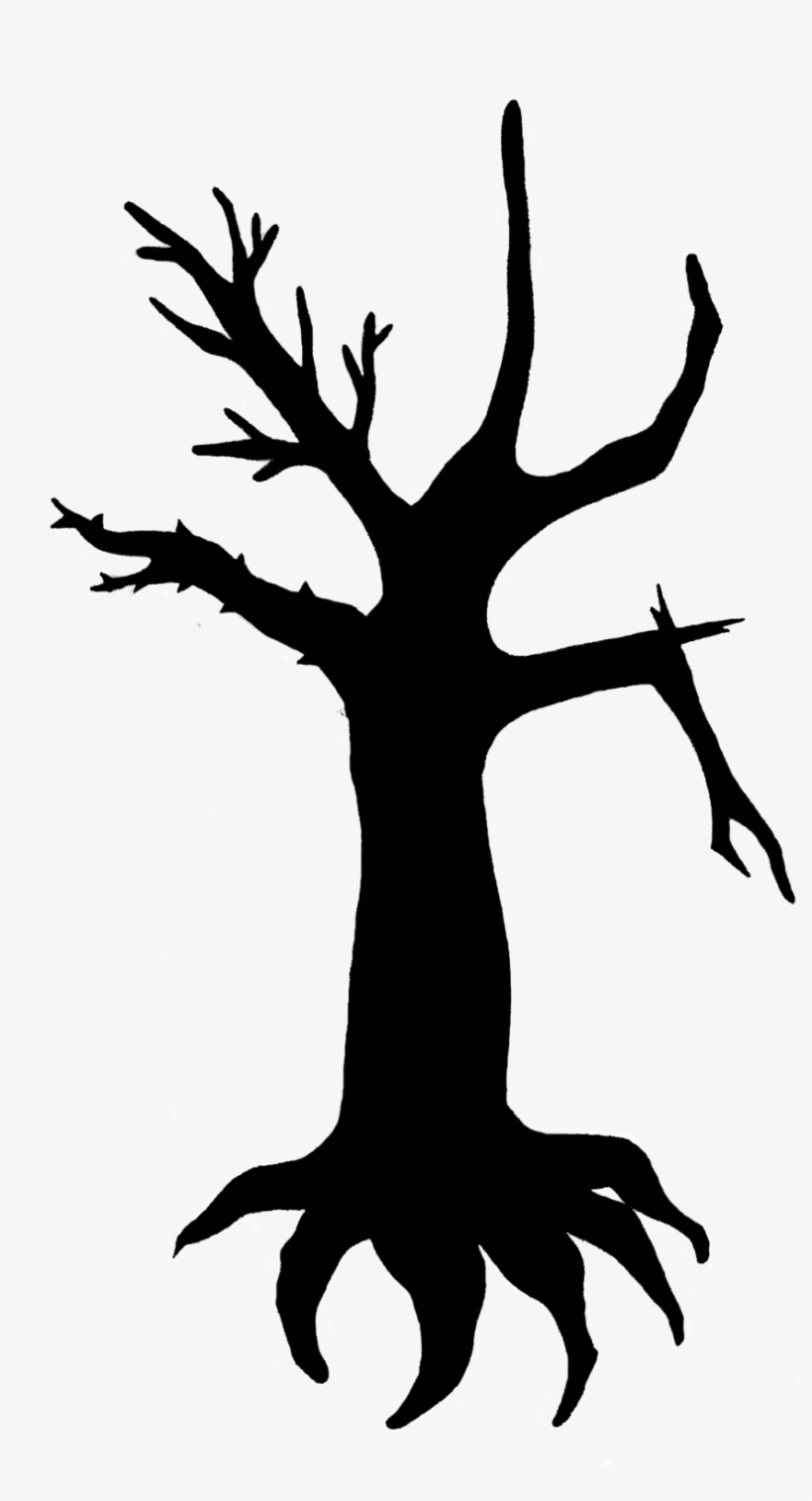 Tree And Roots Silhouette At Getdrawings - Simple Tree Roots Silhouette Png, transparent png #910229