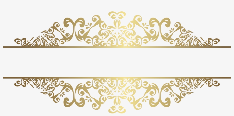 Decorative Elements Png Clip Art Gallery Yopriceville - Gold Decorative Ornaments Png, transparent png #910427