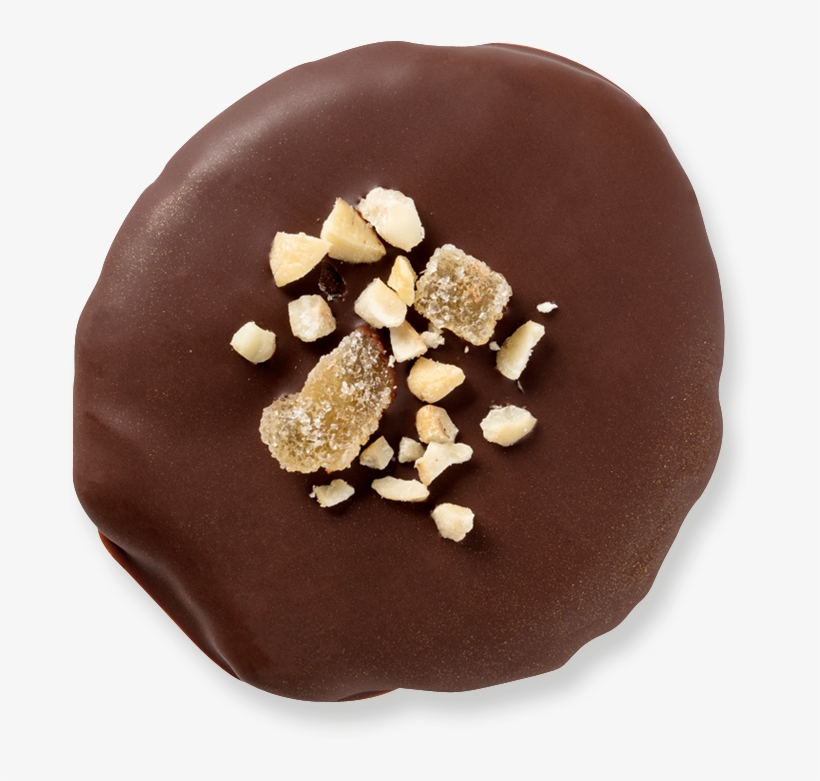 Crystallized Ginger, Cashew & Gold Dust - Chocolate, transparent png #910575