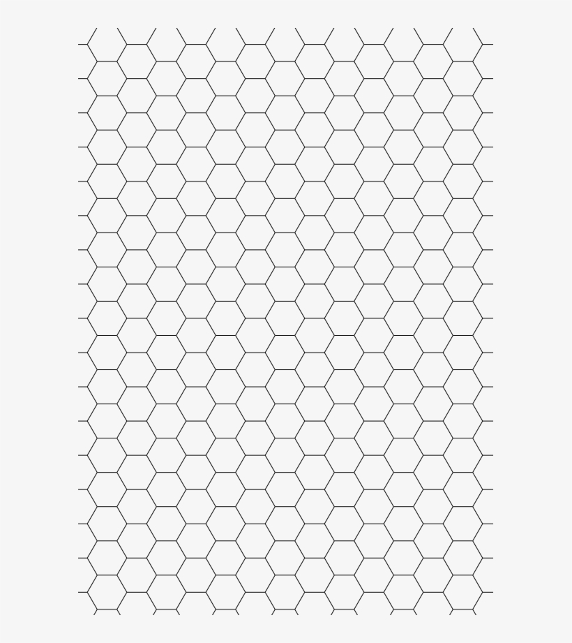 Hexagonal Paper - Hexagon Tessellation, transparent png #910870