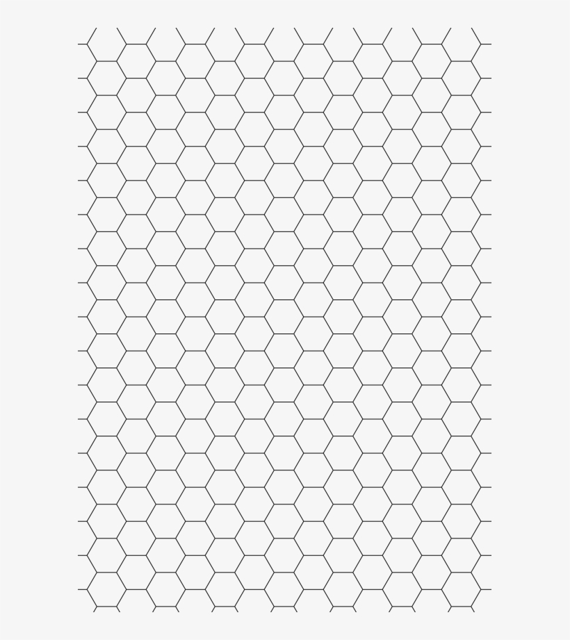 Hexagonal Paper - Hexagon Tessellation, transparent png #910870