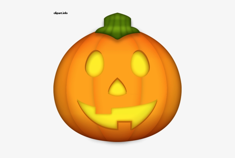 Jack O Lantern Templates - Pumpkin Emoji Transparent, transparent png #911366