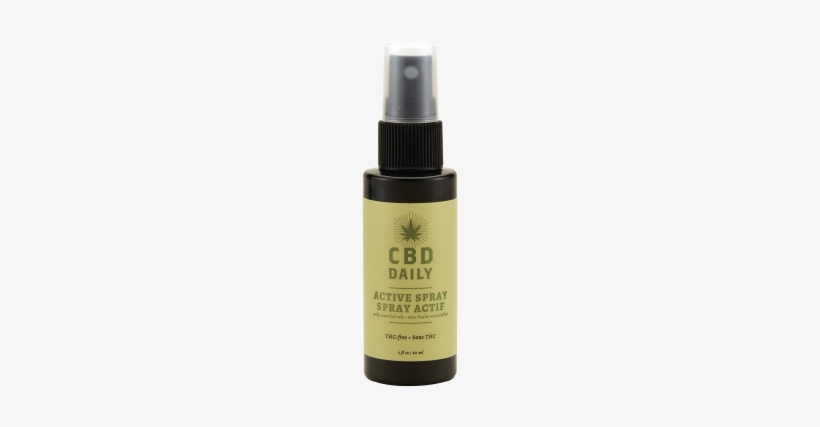 Cbd Oil Active Spray - Cbd Daily Active Spray, transparent png #911478