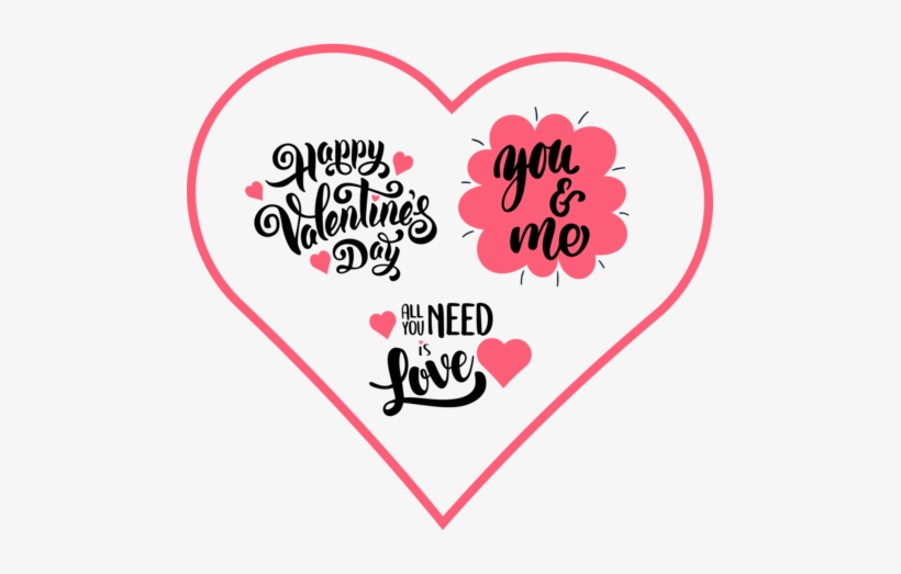 Valentine's Day Design Pack Svg Download - Simple & Inspiring All You Need Is Love Ceramic, transparent png #911645