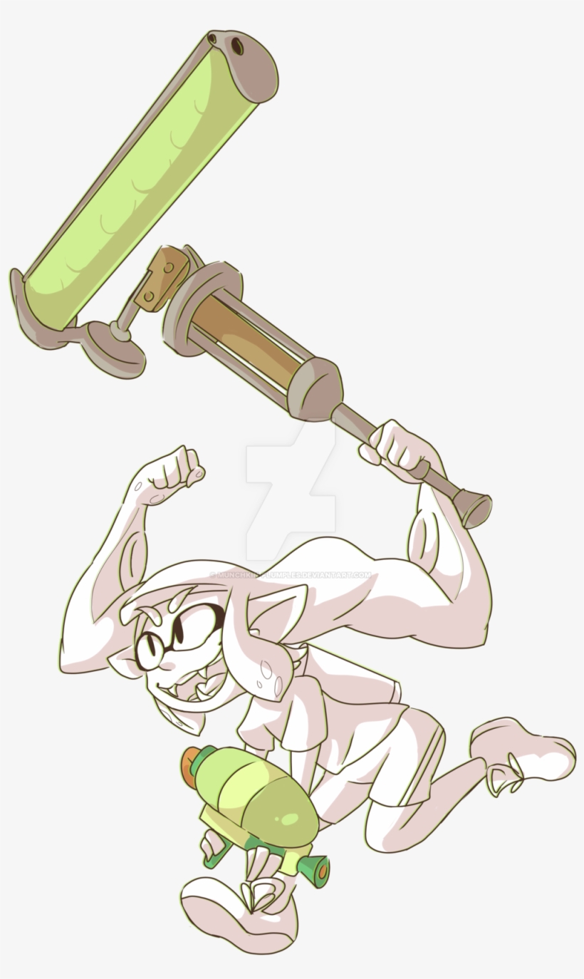 Tentacle Drawing Minimalist - Splatoon, transparent png #911961