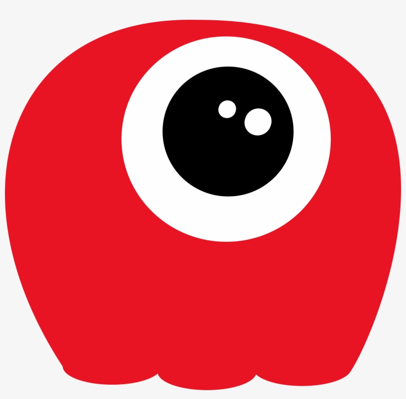 Red, One Eye, No Tentacles, transparent png #912074
