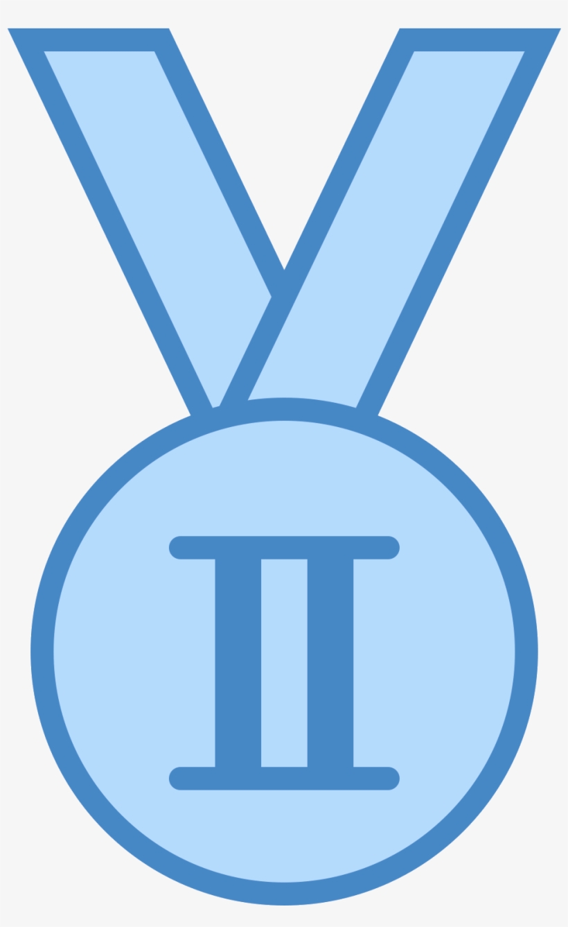 This Icon Represents A Medal For Silver In The Olympics - Cliffs Of Moher, transparent png #912415