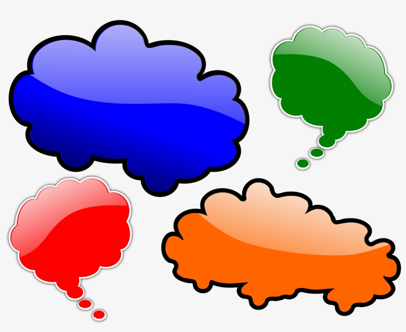 Thought Speech Balloon Cartoon Cloud - Speech Balloon, transparent png #912419