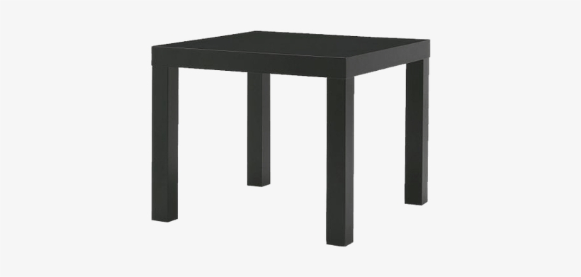 Ikea Lack Table Black - Ikea Black Table, transparent png #912687