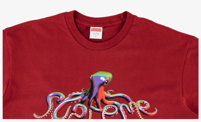 Supreme Tentacles Tee, transparent png #912788