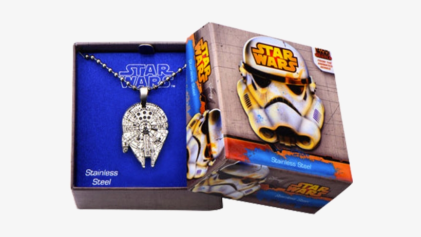 Millennium Falcon Pendant Necklace - Star Wars Rebels Dog Tag Chopper, transparent png #912820