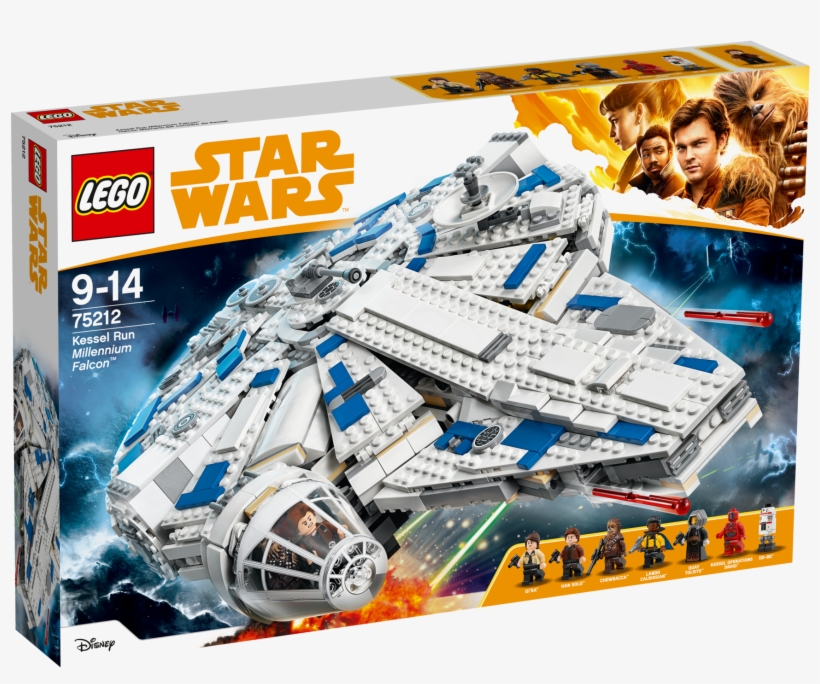Lego Star Wars Conf Pegasus - Lego Kessel Run Millennium Falcon, transparent png #912959