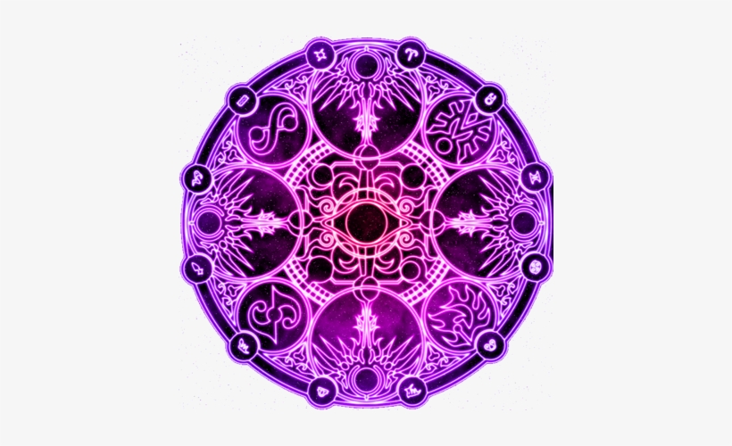 Shiro's Eternal Mangekyō Sharingan - Yuna D Kaito Magic Circle, transparent png #913144