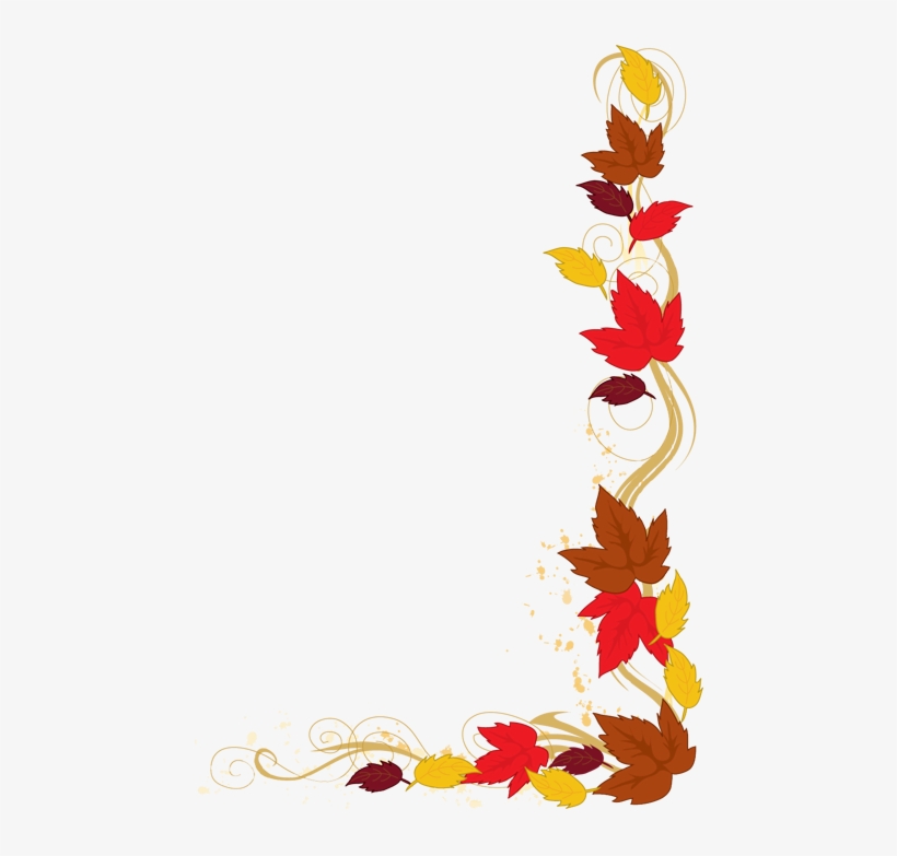 Clip Art Borders Autumn Leaves Clipart Panda Free Clipart - Harvest Borders, transparent png #913331