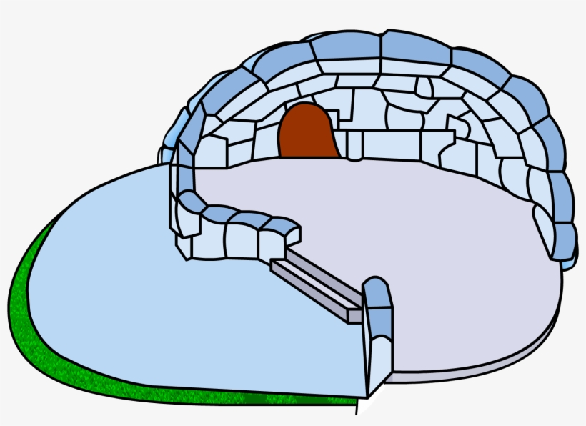 Snowing Bg Igloo Error - Igloo Club Penguin Id, transparent png #913364
