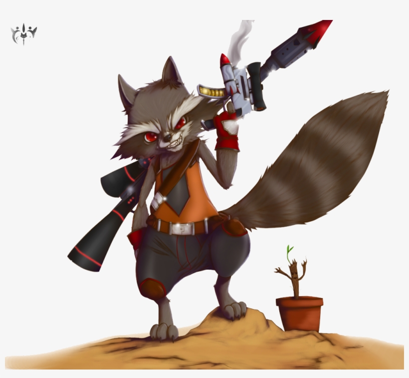 Rocket Raccoon Transparent Png - Rocket Raccoon Comic Png, transparent png #913718