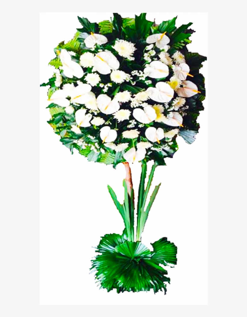 Dozen White Chrysantemums X Png Standee - Flowers Standee Png, transparent png #913742