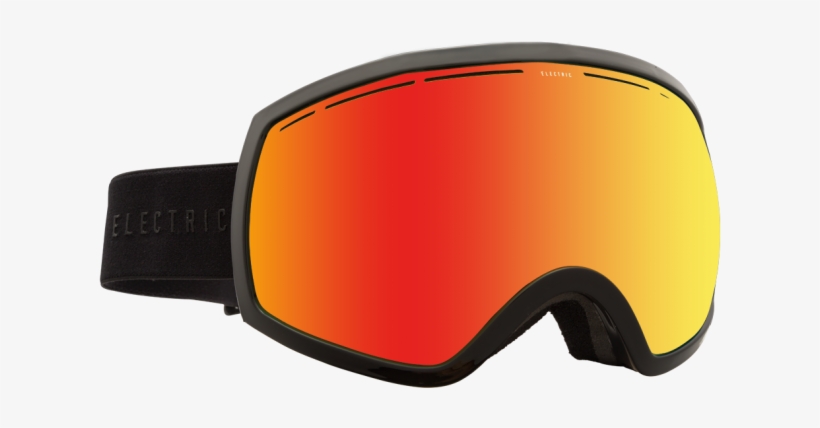 Dragon, Electric, Equip, Gear, Goggles, Japan, Japow, - Electric Eg2 Goggles Gloss Black/bronze-red Chrome, transparent png #913990