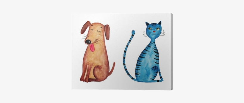 Dog And Cat - Cat, transparent png #914043