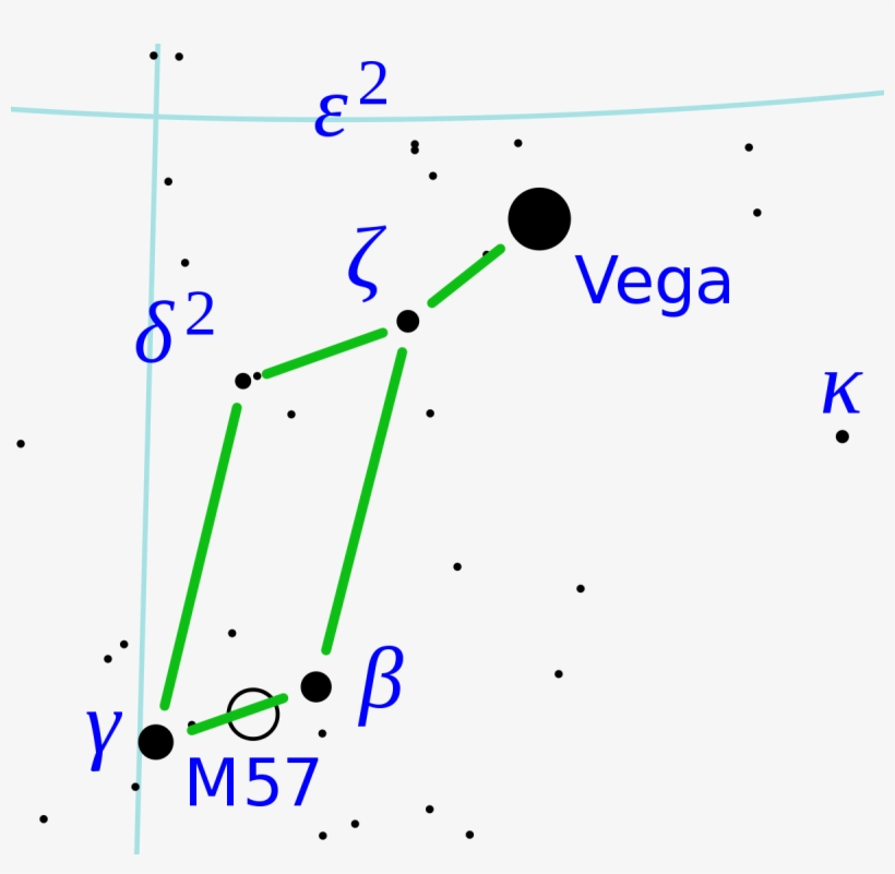 28 Collection Of Lyra Constellation Drawing - ดาว เว กา, transparent png #914321