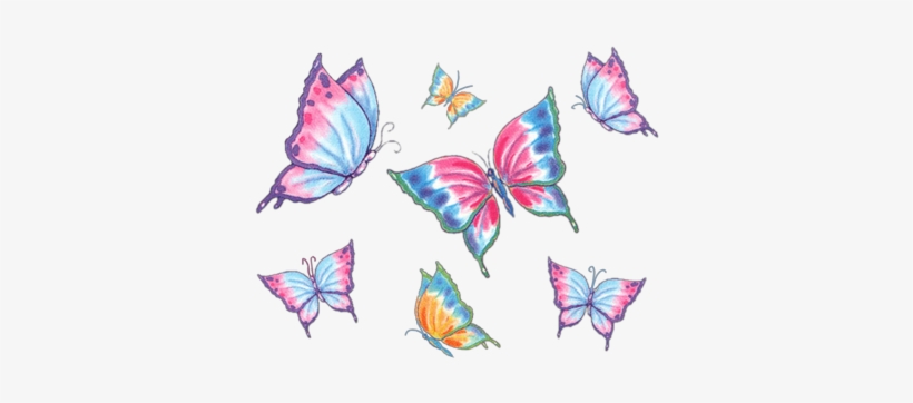 Butterfly Tattoo Flash, transparent png #914376