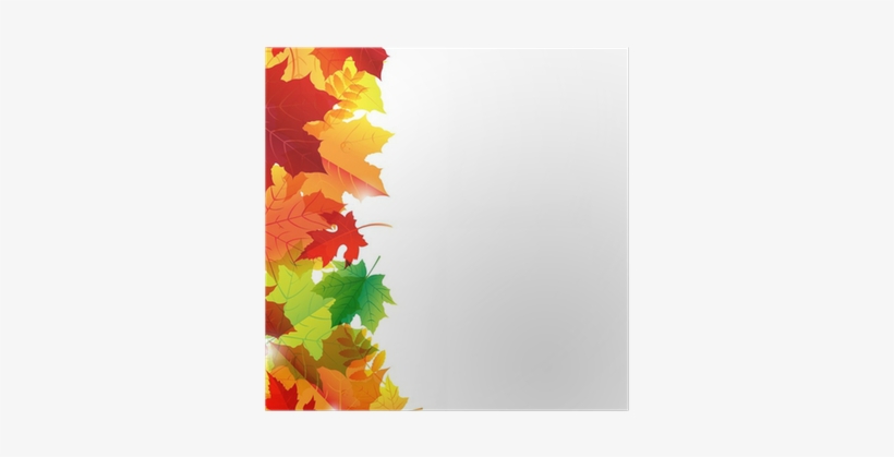 Border Of Fall Leaves, transparent png #914507