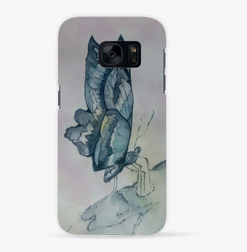 Coque 3d Samsung Galaxy S7 Mariposa Par Uisot - Mobile Phone Case, transparent png #914557