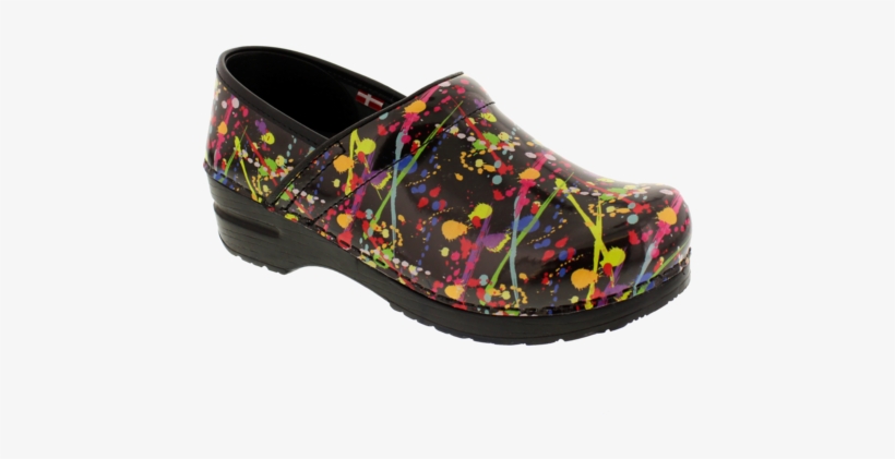 Plaid, Prof - - - Sanita Signature Splatter - Printed Patent Women's, transparent png #914668