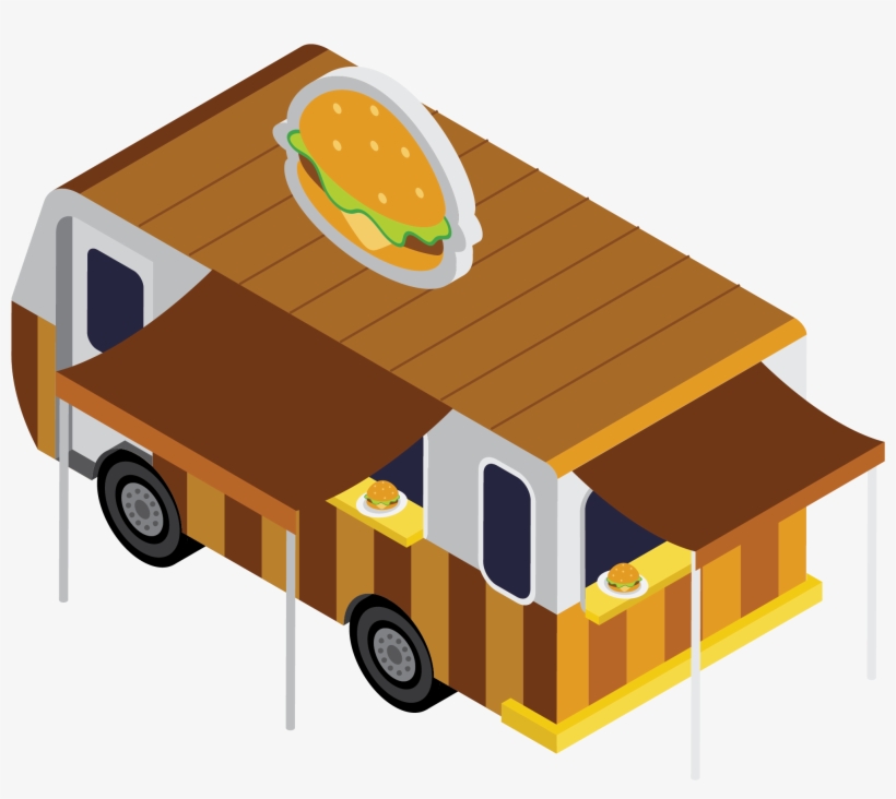 Food Truck Plan Png, transparent png #914904