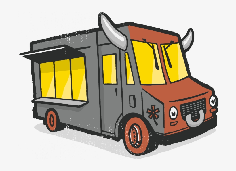 Our Trucks - Bull Food Truck, transparent png #915246