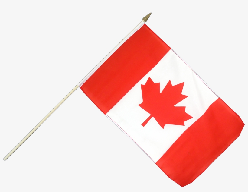 Hand Waving Flag 12x18" - Canada Flag, transparent png #915415