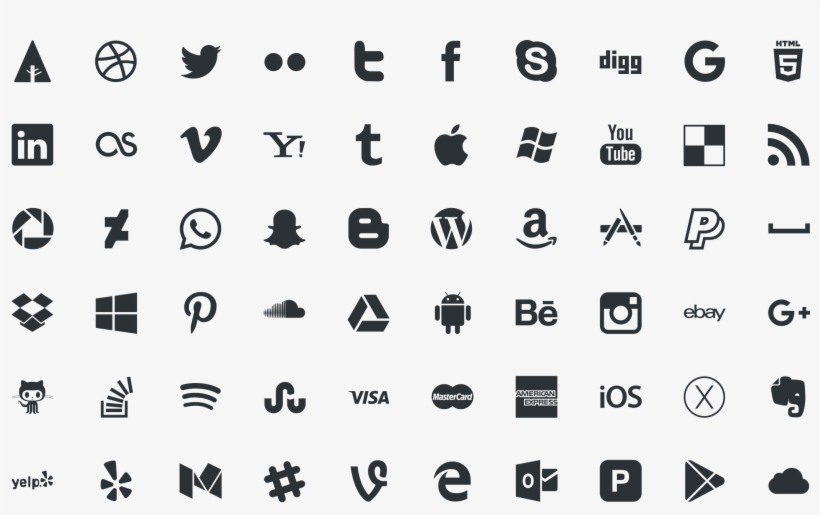 500 Best Social Media Icons Psd Ai Png Svg Eps Formats Social Icon Png White Free Transparent Png Download Pngkey