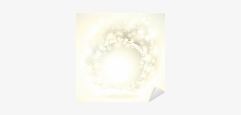 Vinilo Pixerstick Marco Redondo Retro Con Las Luces - Circle, transparent png #915755